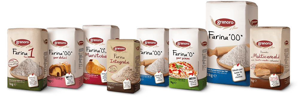 Farina tipo 00 par pizza, farine de blé type 00 pour pizza, Favero