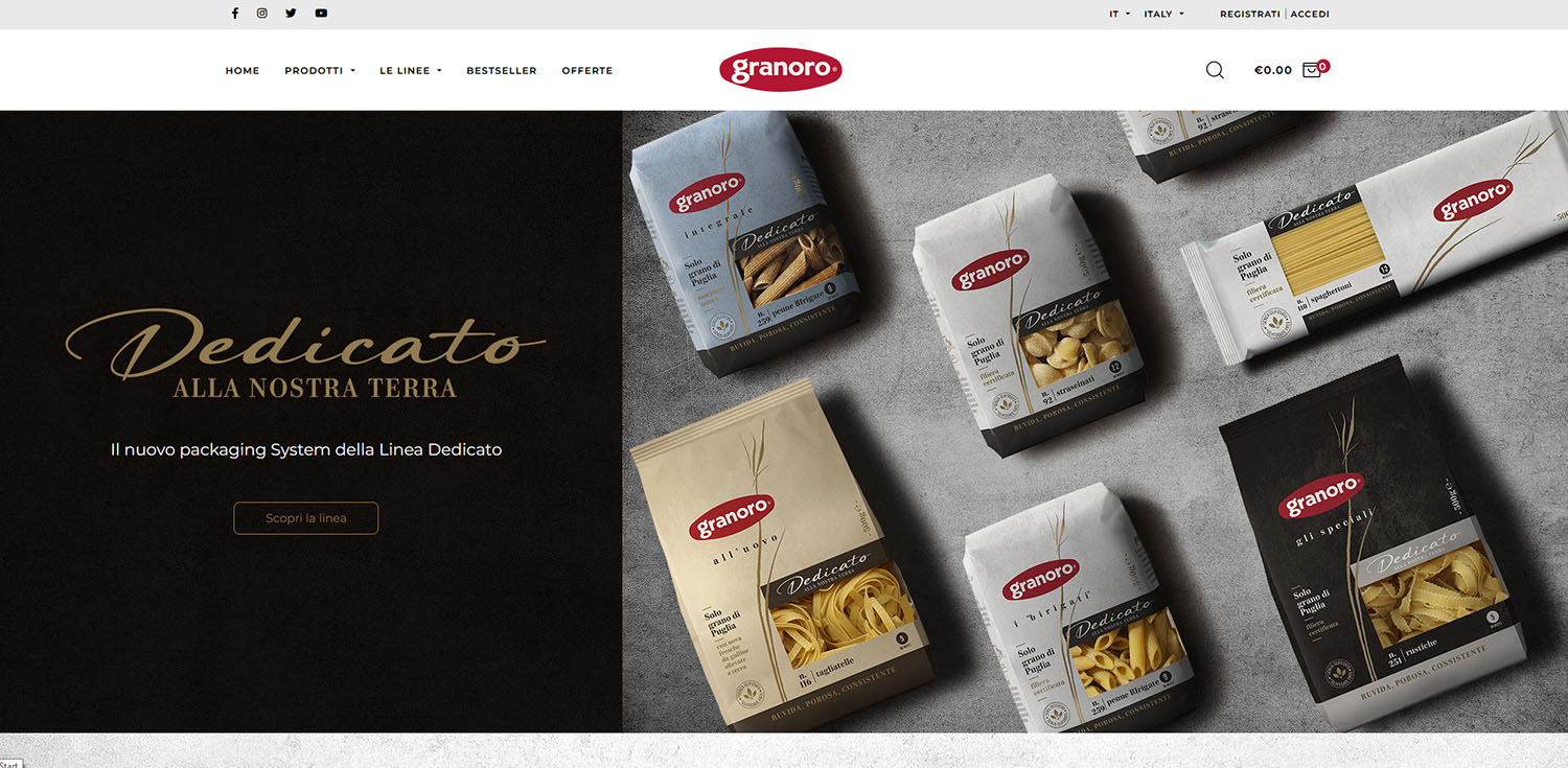Home page – Shop Granoro